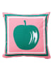 Benetton Kissen in Rosa/ Grün