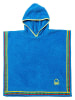 Benetton Kapuzenbadetuch in Blau