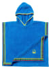 Benetton Kapuzenbadetuch in Blau