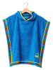 Benetton Kapuzenbadetuch in Blau