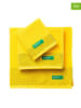 Benetton 3tlg. Handtuchset in Gelb