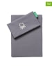 Benetton 2-częściowy komplet pościeli w kolorze szarym