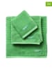 Benetton 3tlg. Handtuchset in Grün