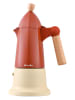 Benetton Espressokoker rood/beige - (H)30,1 cm