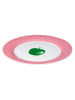 Benetton 4er-Set: Speiseteller in Rosa/ Grün - Ø 26,5 cm