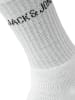 JACK & JONES Junior 5er-Set: Socken in Weiß