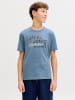 JACK & JONES Junior Shirt "Logo" blauw