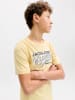 JACK & JONES Junior Shirt "Logo" geel