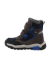 Lurchi Leder-Winterstiefel "Norris 1" in Anthrazit/ Blau