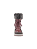 Lurchi Leder-Winterstiefel "Vany" in Rosa/ Grau