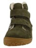 Lurchi Leder-Barfußschuhe "Nik" in Khaki