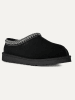 UGG Leder-Hausschuhe "Tasman II" in Schwarz
