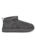 UGG Lammfell-Ankle-Boots in Grau