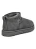 UGG Enkelboots met lamsvacht grijs
