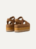 UGG Leren haksandalen "Aubrey" lichtbruin