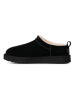 UGG Leder-Ankle-Boots in Schwarz