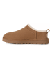 UGG Leder-Ankle-Boots in Hellbraun