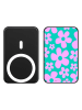 SWEET ACCESS Powerbank in Schwarz/ Türkis/ Pink - 10.000 mAh
