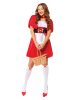 amscan 2-częściowy kostium "Little Red Riding Hood" w kolorze czerwono-białym