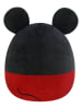 Squishmallows Squishmallows-Plüschtier "Mickey" in Rot/ Schwarz - ab 6 Jahren
