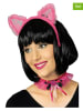 CHAKS 2-delige kostuumaccessoireset "Kitten" roze