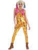 CHAKS 2-częściowy kostium "Mrs Crazy" w kolorze złoto-różowym
