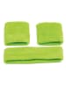 Party x People 3-delige set: zweetbandjes groen