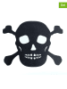 CHAKS 4er-Set: Tischsets ''Skull'' in Schwarz - (L)34 x (B)42,6 cm