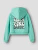 name it Hoodie "Tara" cyaan