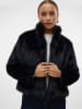 Vero Moda Kunstpelzjacke "Monroe Short" in Schwarz