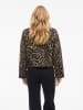 Vila Übergangsjacke in Schwarz/ Beige