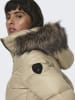 ONLY Winterjacke in Beige