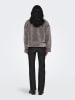 ONLY Kurtka pluszowa "ONLMICHELLE" w kolorze szarym