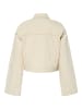 Pieces Jeansjacke "Vala" in Beige
