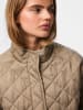 Pieces Steppjacke in Taupe