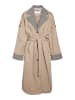 Noisy may Trenchcoat in Beige/ Grau