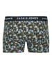 JACK & JONES Junior 3er-Set: Boxershorts "Than" in Türkis/ Schwarz/ Grün