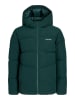 JACK & JONES Junior Kurtka pikowana "Brady" w kolorze zielonym