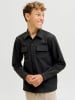 JACK & JONES Junior Hemd in Schwarz