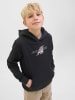 JACK & JONES Junior Hoodie "Tier" zwart