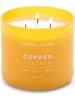 Colonial Candle Duftkerze "Copper Leather" in Orange - 411 g