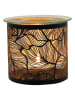Woodbridge Duftlampe "Botanicals" in Schwarz - (H)10,5 x Ø 10,5 cm