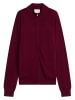 Perfect Cashmere Kasjmieren vest "Jules" bordeaux