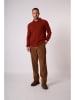 Perfect Cashmere Kaschmir-Pullover "Spencer" in Rostrot