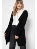 Perfect Cashmere Kasjmieren vest "Abigail" zwart