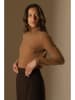 Perfect Cashmere Kaschmir-Rollkragenpullover "Ashley" in Camel