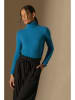 Perfect Cashmere Kaschmir-Rollkragenpullover "Ashley" in Blau