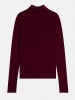 Perfect Cashmere Kasjmieren coltrui "Elly" bordeaux