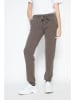 Perfect Cashmere Kaschmir-Hose "Gwen" in Taupe