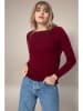 Perfect Cashmere Kasjmieren trui "Leslie" bordeaux